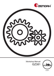 Husqvarna Zenoah GZ381 Workshop Manual