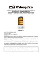 Orbegozo BP 0303 B Instruction Manual