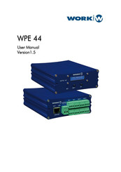 Work Pro WPE 44 User Manual