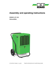 Remko LTE 120 Assembly And Operating Instructions Manual