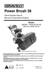 Gravely Power Brush 36 Owner's/Operator's Manual