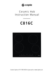 Caple C816C Instruction Manual