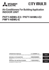 Mitsubishi Electric CITY MULTI PKFY-NHMU-E2 Operation Manual