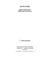 Agilent Technologies N9039A Service Manual