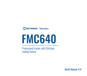 Teltonika FMC640 Quick Manual