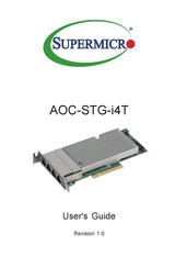 Supermicro AOC-STG-i4T User Manual