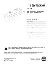 Bradley Verge LVA Series Installation Manual