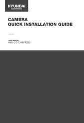 Hyundai Electric HYU-CC-CHBF12001 Quick Installation Manual