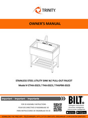Trinity CTHA-0323 Owner's Manual