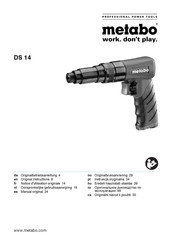 Metabo 604117000 Original Instructions Manual
