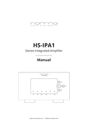 Norma HS-IPA1 Manual
