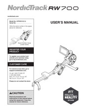 ICON Health & Fitness NordicTrack RW700 User Manual