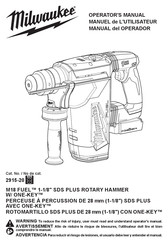 Milwaukee M18 FUEL 2915-20 Operator's Manual