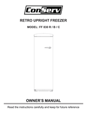 ConServ RR 1100 C Owner's Manual