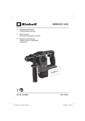 EINHELL 4513906 Operating Instructions Manual