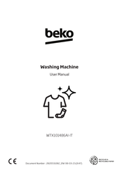 Beko WTX101486AI-IT User Manual