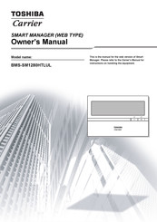 Toshiba Carrier BMS-SM1280HTLUL Owner's Manual