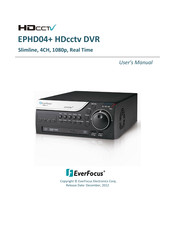 EverFocus EPHD04 Series User Manual
