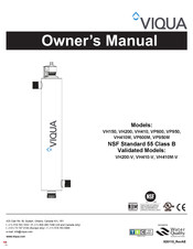 Water quality VIQUA VP600M Owner's Manual