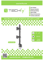 Techly ICA-LCD 350-D User Manual