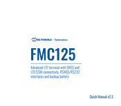 Teltonika FMC125 Quick Manual