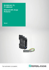 Pepperl+Fuchs M-LBAS-IA1. E Series Manual