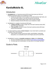 AliveCor KardiaMobile 6L Instructions