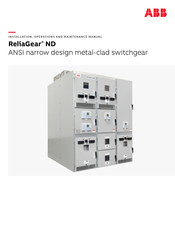 ABB ReliaGear ND Installation, Operation And Maintenance Manual