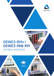 Dewetron DEWE3-RM Series Technical Reference