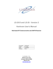 Lumistar LS-25-D Hardware User Manual