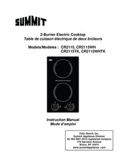 Summit CR2115WHTK Instruction Manual