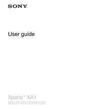 Sony G3121 User Manual