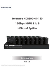 imoware HDB800-4K-150 User Manual