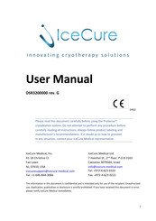 IceCure DSR3200000 User Manual