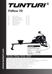 Tunturi FitRow 70 User Manual