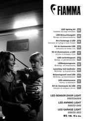 Fiamma 98655A884 Installation And Usage Instructions