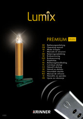 KRINNER Lumix PREMIUM mini Operating Manual