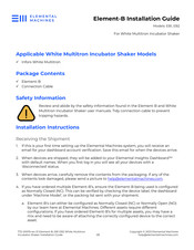 Elemental Machines EB1 Installation Manual