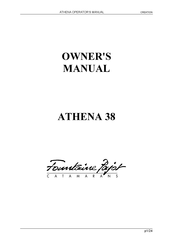 Fountaine Pajot ATHENA 46 Operator's Manual