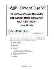 Ensemble Designs BrightEye 90 User Manual