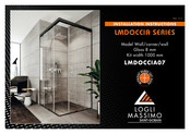 Logli Massimo LMDOCCIA Series Installation Instructions Manual