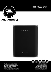 Gogen PB 80002 BGR Installation Manual