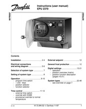 Danfoss EPU 2370 Instructions Manual