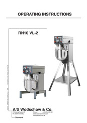 A/S WODSCHOW & CO RN10 VL-2 Operating Instructions Manual