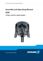 SCHUNK SGW 50 Assembly And Operating Manual