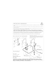 Perrin & Rowe EDWARDIAN UKIT1323LSULB2 Installation & User Manual