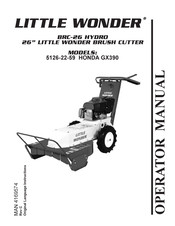 Schiller LITTLE WONDER BRC-26 HYDRO Parts And Operator's Manual