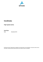 Epcos B72724D160H62 Manual