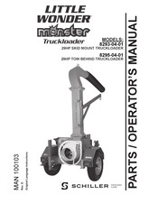 Schiller Little Wonder Monster Truckloader Parts And Operator's Manual