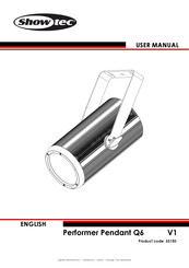 SHOWTEC Performer Pendant Q6 User Manual